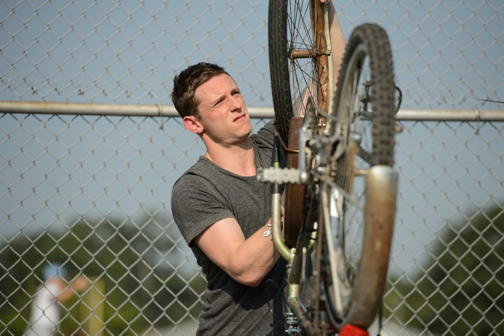 Jamie Bell in a scene from the movie Fantastic Four. Supplied by Fox Australia/ Ben Rothstein. Jamie Bell in a scene from the movie Fantastic Four. Supplied by Fox Australia/ Ben Rothstein.