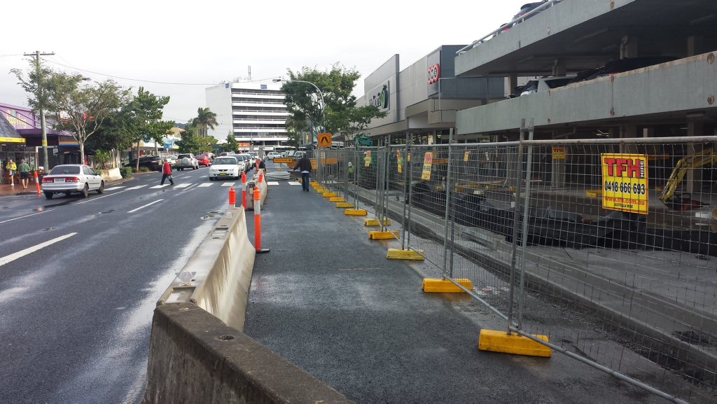 Works on the bus interchanges and taxi rank on Park Avenue are nearing completion. Works on the bus interchanges and taxi rank on Park Avenue are nearing completion.