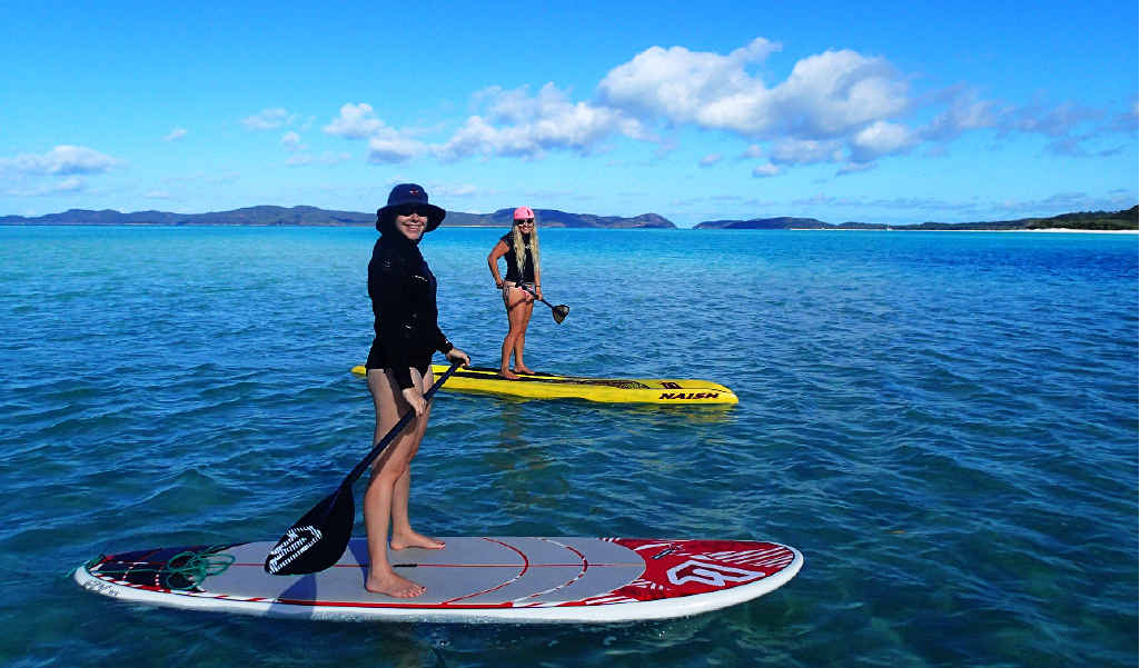 Enjoy some paddle boarding Enjoy some paddle boarding