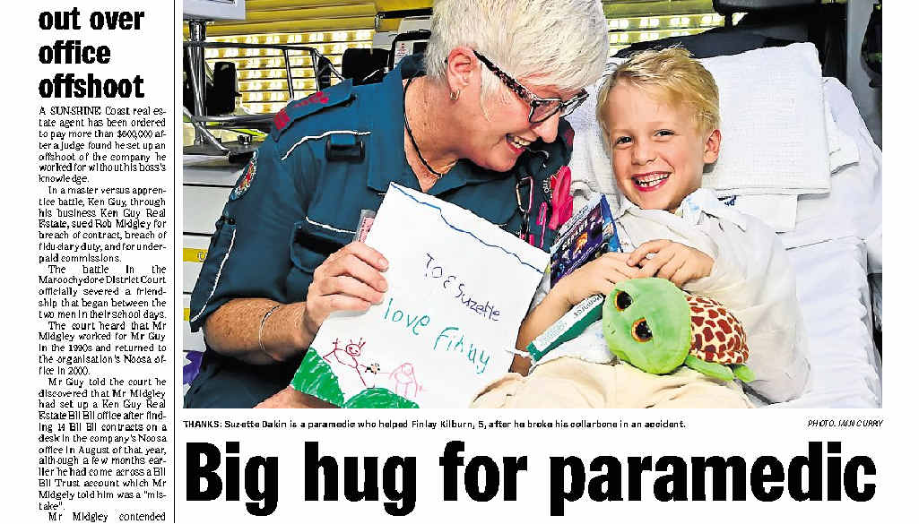 BIG HEART: Suzette Dakin’s generosity and kindness was highlighted in a Daily article in February this year. BIG HEART: Suzette Dakin’s generosity and kindness was highlighted in a Daily article in February this year.
