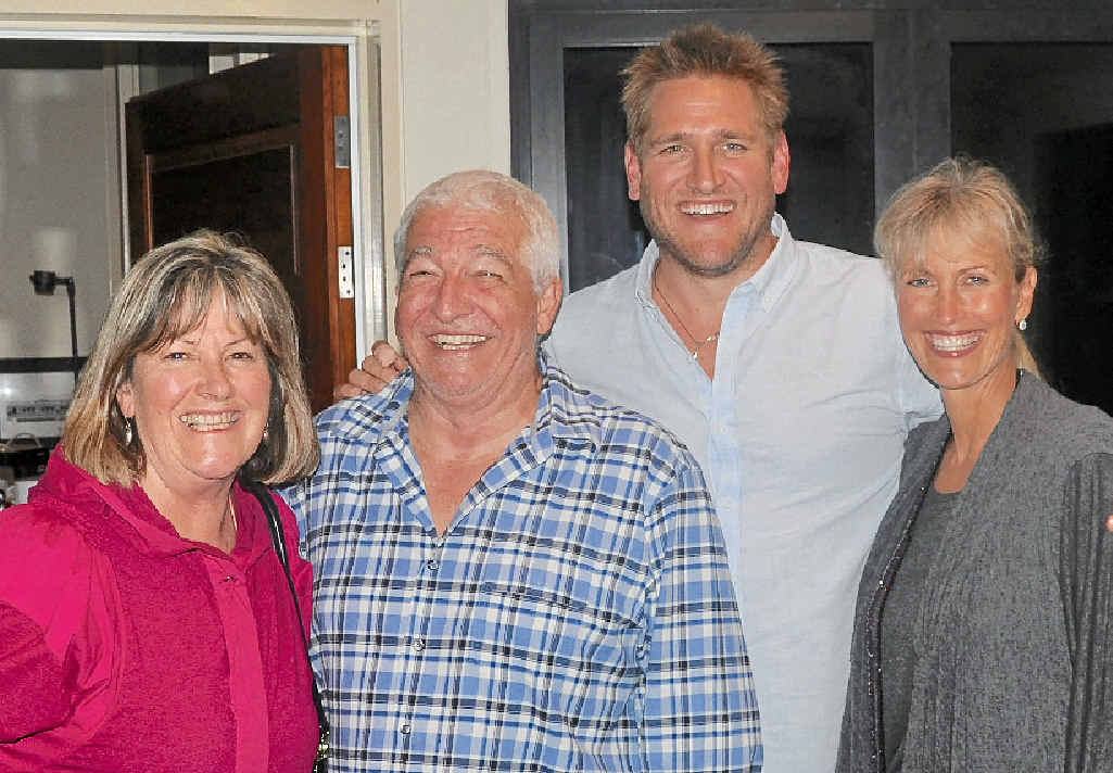 STAR POWER: Heliport Studios owners Barbara and Allan Pease with celebrity chef Curtis Stone and his mother Lorraine. STAR POWER: Heliport Studios owners Barbara and Allan Pease with celebrity chef Curtis Stone and his mother Lorraine.