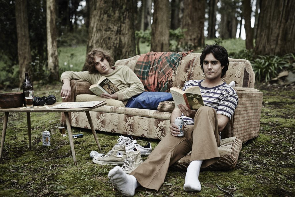 ROMANCE: Actors Ryan Corr and Craig Stott in a scene of Holding the Man. ROMANCE: Actors Ryan Corr and Craig Stott in a scene of Holding the Man.