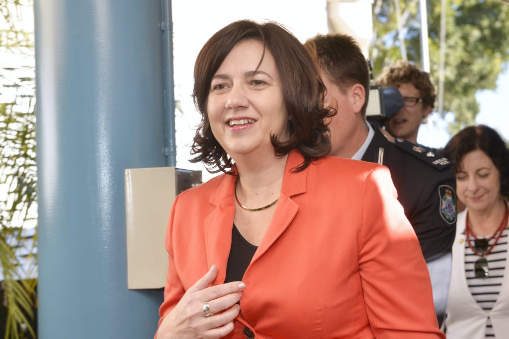 Premier Annastacia Palaszczuk. Photo Inga Williams / The Queensland Times Premier Annastacia Palaszczuk. Photo Inga Williams / The Queensland Times