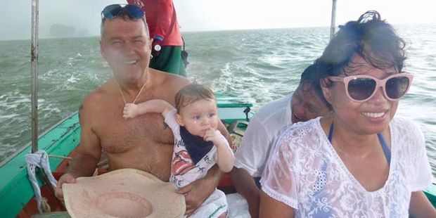 Jimmy Barnes on holiday in Thailand with his family. Photo / Facebook Jimmy Barnes on holiday in Thailand with his family. Photo / Facebook