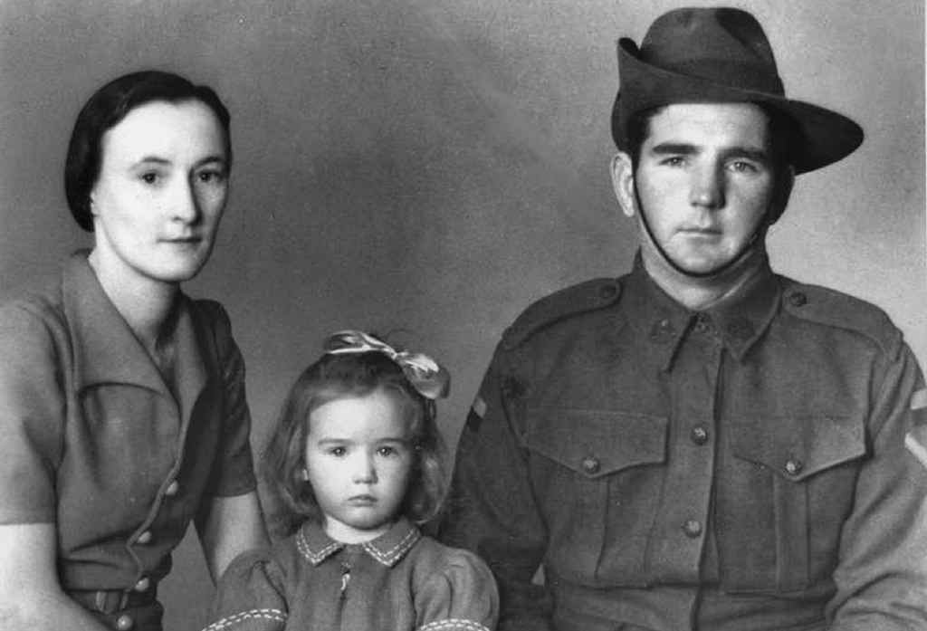 Yeppoon’s Florence Atkinson, husband Noel and daughter Judith in 1943. She celebrated her 100th birthday last week. Yeppoon’s Florence Atkinson, husband Noel and daughter Judith in 1943. She celebrated her 100th birthday last week.