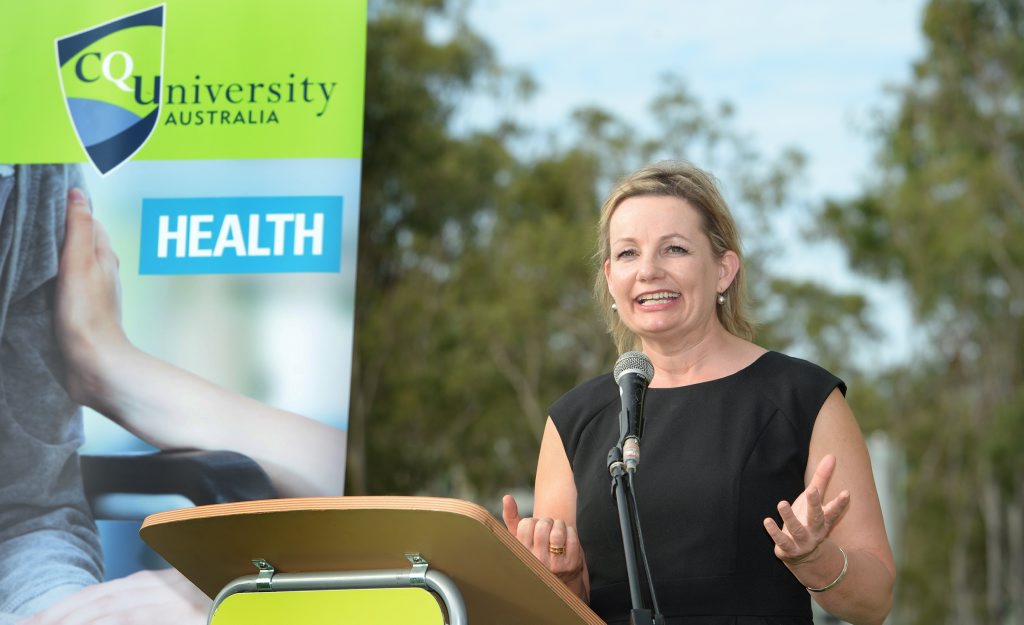 Health Minister Sussan Ley announces $630 million for more than 836 projects. Health Minister Sussan Ley announces $630 million for more than 836 projects.