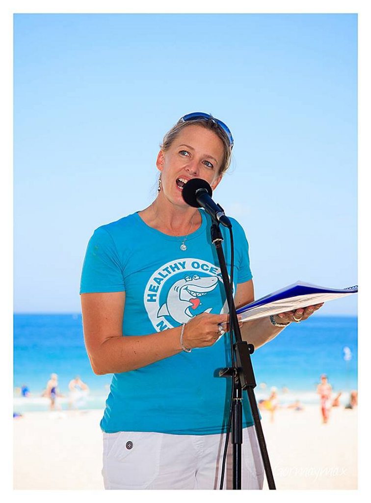 Natalie Banks, National Shark Campaign Coordinator, Sea Shepherd Australia. Natalie Banks, National Shark Campaign Coordinator, Sea Shepherd Australia.