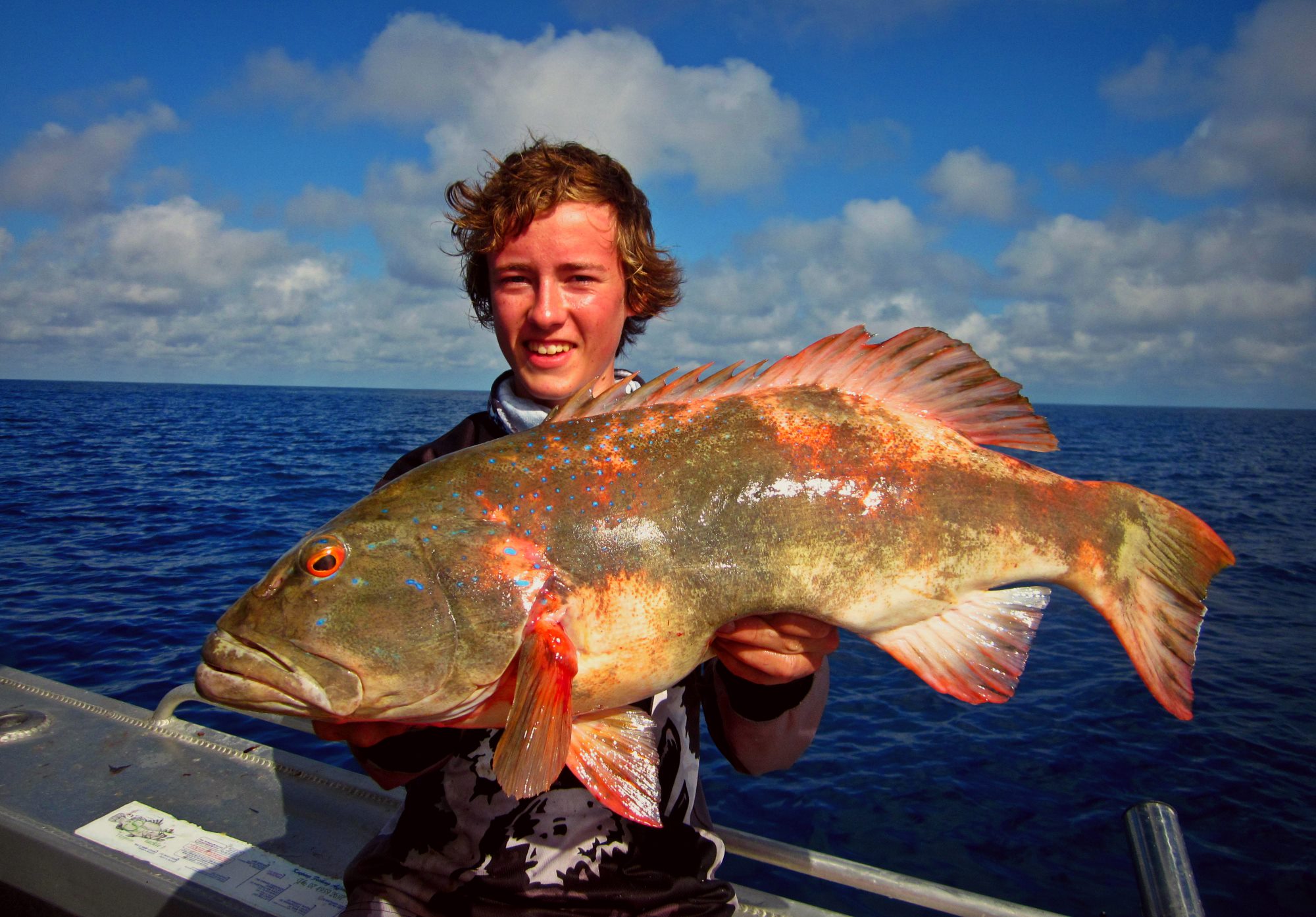 CRACKER: Frogleys Offshore-sponsored angler Connor Duffy with a fine trout. If you are a keen angler of any age the Mirror Angler page wants your fishing story. Write a short fishing story and include a good quality picture and you could be featured on the page. Send your story to crakyl@hotmail.com or message Craig Robertson on Facebook. Contributed CRACKER: Frogleys Offshore-sponsored angler Connor Duffy with a fine trout. If you are a keen angler of any age the Mirror Angler page wants your fishing story. Write a short fishing story and include a good quality picture and you could be featured on the page. Send your story to crakyl@hotmail.com or message Craig Robertson on Facebook. Contributed