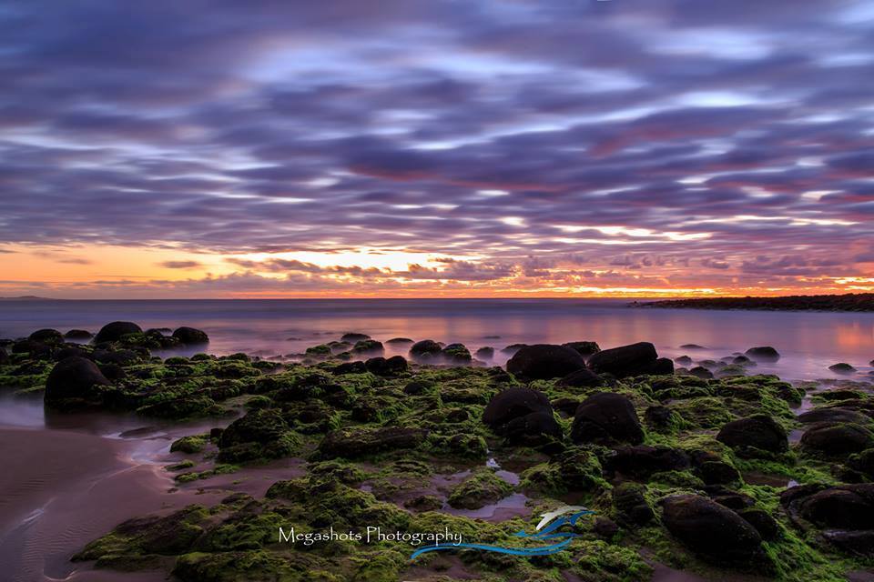 Sunrise at Spookys Beach, Angourie