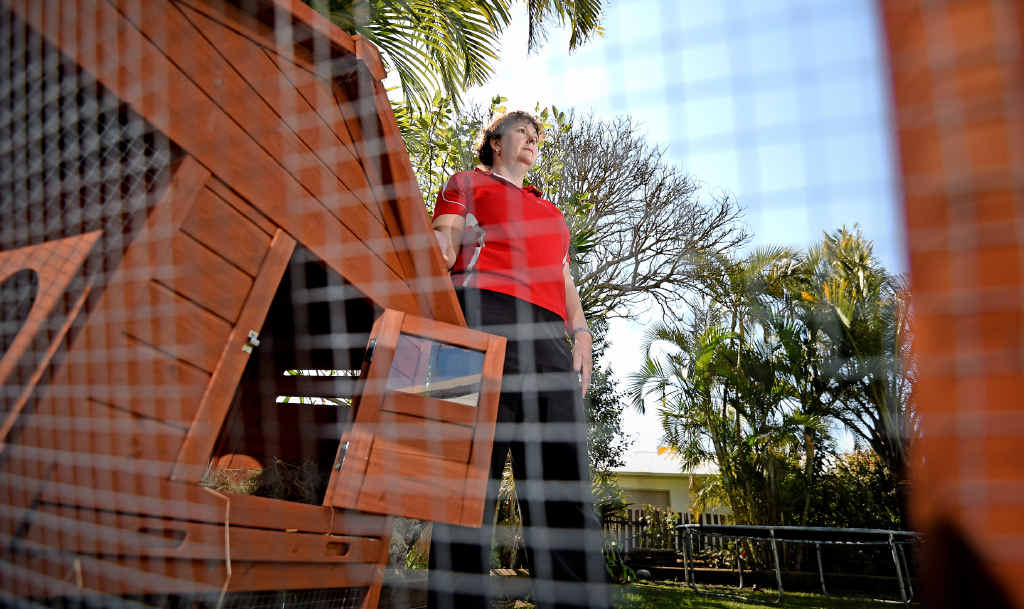 Ballina mum Robyn Nolte is distraught after thieves stole her children’s guinea pigs and rabbit from their Ballina home. Ballina mum Robyn Nolte is distraught after thieves stole her children’s guinea pigs and rabbit from their Ballina home.