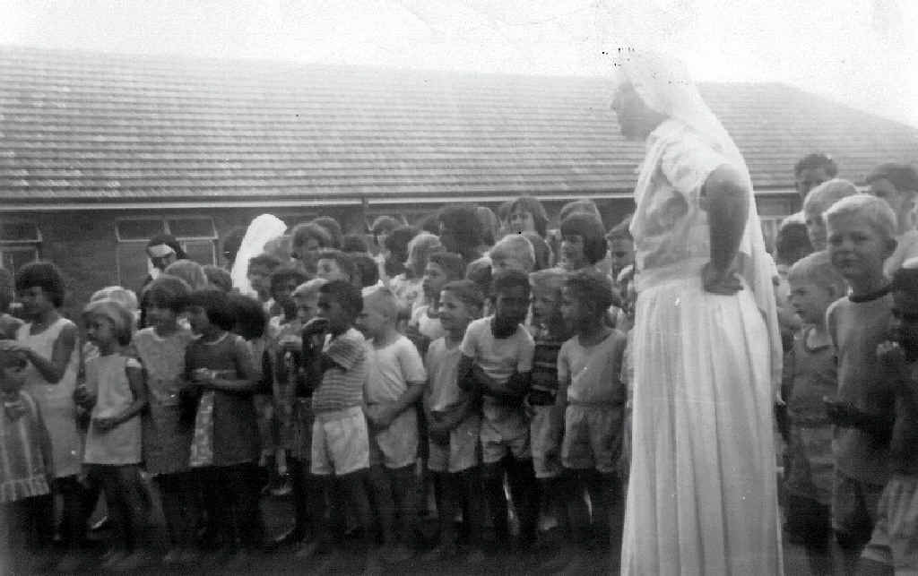 NEERKOL INJUSTICES: A Sisters of Mercy nun watches over the children at Neerkol Orphanage. Yesterday, a submissions report by Sophie David SC was released to the public. NEERKOL INJUSTICES: A Sisters of Mercy nun watches over the children at Neerkol Orphanage. Yesterday, a submissions report by Sophie David SC was released to the public.