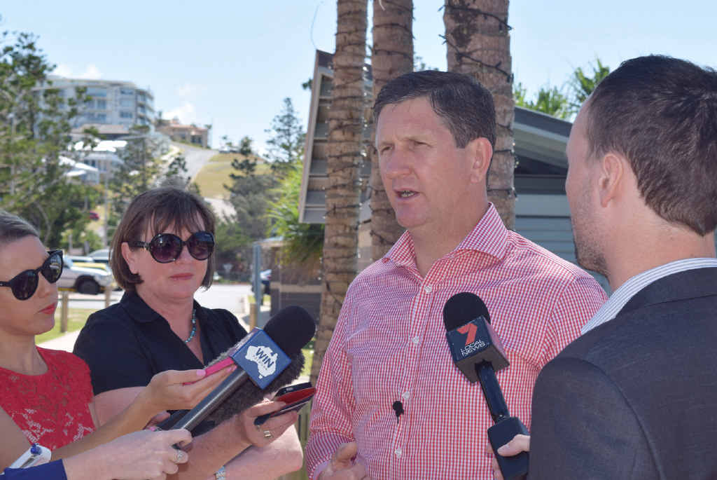 POLICY PROMISES: Opposition Leader Lawrence Springborg has guaranteed the LNP’s policy to create a category for offshore boutique casino licences to allow Tower Holdings to put forward their proposal for GKI. POLICY PROMISES: Opposition Leader Lawrence Springborg has guaranteed the LNP’s policy to create a category for offshore boutique casino licences to allow Tower Holdings to put forward their proposal for GKI.