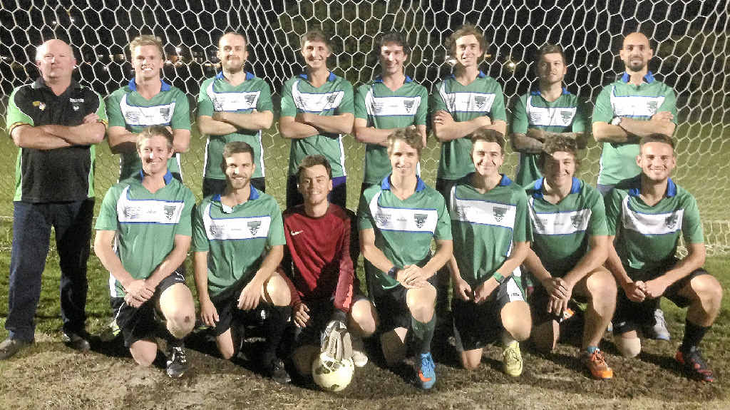 BOBCATS’ GRAND FINALISTS: John Allen (coach), Harrison Nicholson, Matt Todd-James, Joel Power, Jayden Grainger, Josh Arndell, Joe Turner, Giuseppe Terranova; (front) Hayden McMahon, James Austen, Mathew Farrell, Luke Hanlon, Ben Arndell, Hayden Towns, Harry Menzies. Absent: Gary Carmichael, Dennis ‘Redfoo’ Mavridas. PHOTO: CONTRIBUTED BOBCATS’ GRAND FINALISTS: John Allen (coach), Harrison Nicholson, Matt Todd-James, Joel Power, Jayden Grainger, Josh Arndell, Joe Turner, Giuseppe Terranova; (front) Hayden McMahon, James Austen, Mathew Farrell, Luke Hanlon, Ben Arndell, Hayden Towns, Harry Menzies. Absent: Gary Carmichael, Dennis ‘Redfoo’ Mavridas. PHOTO: CONTRIBUTED