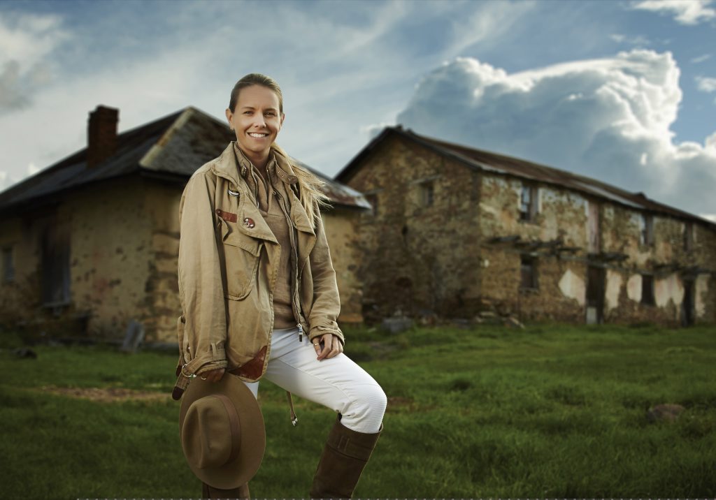 Sibella Court hosts the new TV series Restoration Australia. Sibella Court hosts the new TV series Restoration Australia.