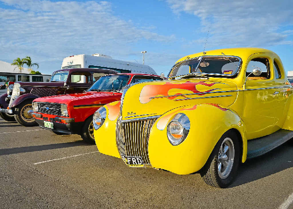 HAPPY BIRTHDAY: Gladstone Old School Car Show almost a year ago on December 20, 2014, at the Gladstone Square. HAPPY BIRTHDAY: Gladstone Old School Car Show almost a year ago on December 20, 2014, at the Gladstone Square.
