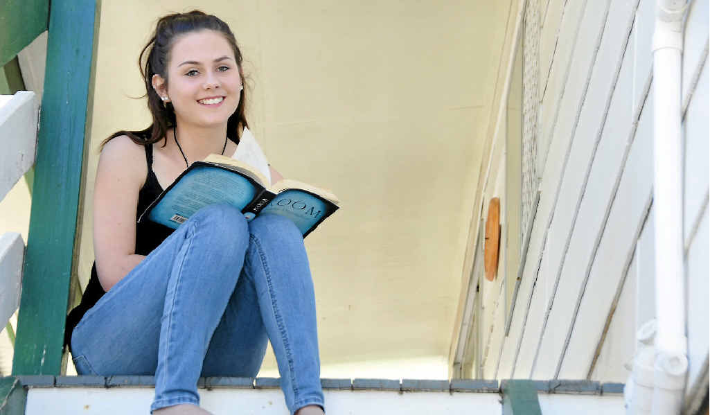 Reject Shop retail assistant Kahlia Higgins, 19. Reject Shop retail assistant Kahlia Higgins, 19.