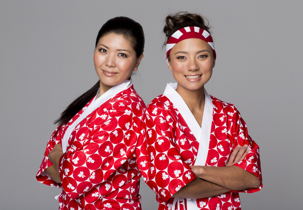 The Hotplate winners Emi and Marie. The Hotplate winners Emi and Marie.