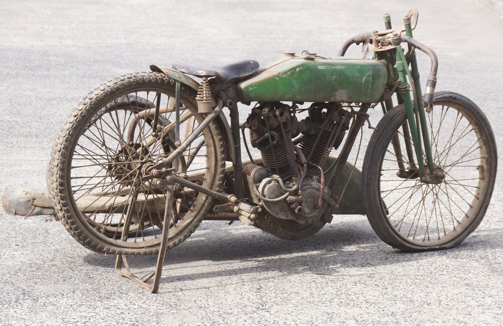RARE AS: A 1927 Harley-Davidson 8-Valve V-Twin racer should sell later this month for a RARE AS: A 1927 Harley-Davidson 8-Valve V-Twin racer should sell later this month for a