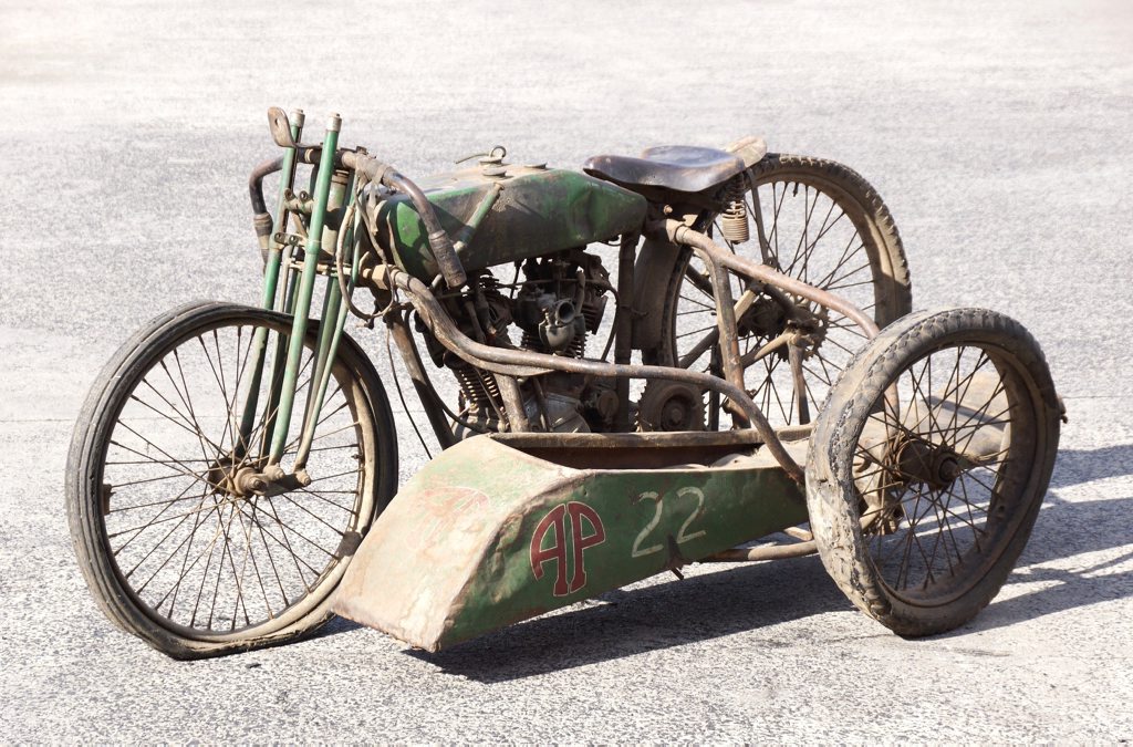 1927 Harley-Davidson 8-valve racer up for auction. Photo: Contributed 1927 Harley-Davidson 8-valve racer up for auction. Photo: Contributed