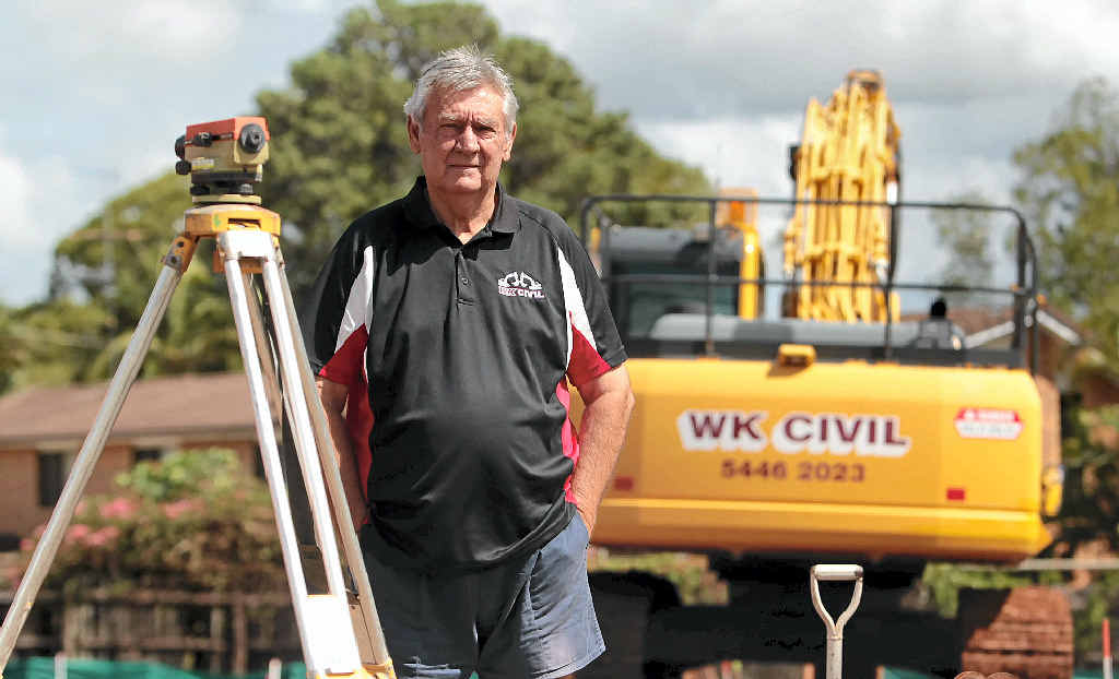 IRATE: Les Williams from WK Civil is leading a fight to protect sub-contractors’ payments. IRATE: Les Williams from WK Civil is leading a fight to protect sub-contractors’ payments.