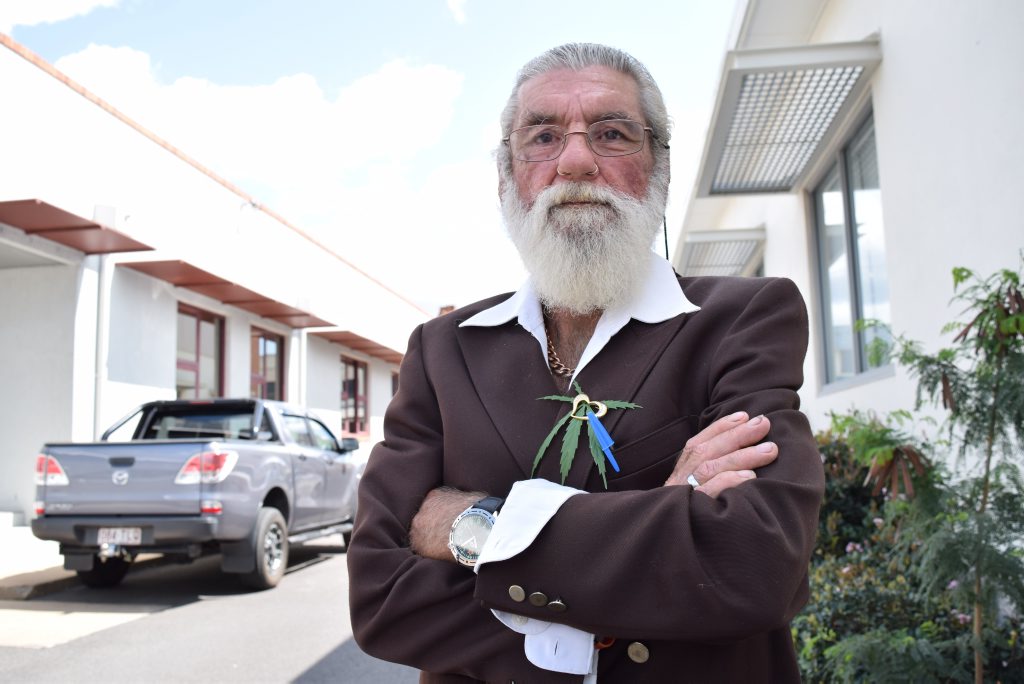 TO BE BLUNT: Maryborough's Gordon Skippen was sentenced to a four month suspended sentence for possessing cannabis, but he says he will continue to self medicate to ease the pain of his terminal liver cancer. TO BE BLUNT: Maryborough's Gordon Skippen was sentenced to a four month suspended sentence for possessing cannabis, but he says he will continue to self medicate to ease the pain of his terminal liver cancer.