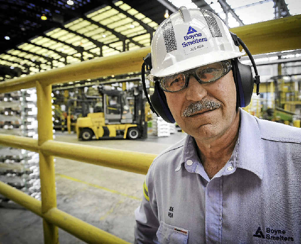 REGIONAL FINALIST: Boyne Smelters Ltd general manager Joe Rea will travel to Brisbane for the Australian Institute of Management Excellence Awards 2015. REGIONAL FINALIST: Boyne Smelters Ltd general manager Joe Rea will travel to Brisbane for the Australian Institute of Management Excellence Awards 2015.
