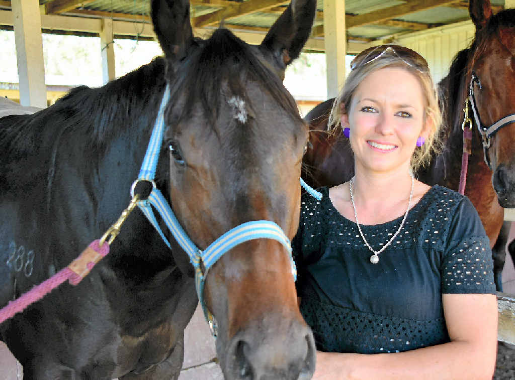 WINNING COMBINATION: Nanango-based apprentice Hannah English teamed with Bundaberg trainer Darryl Gardiner to win three of the four races run in Bundaberg last Saturday. WINNING COMBINATION: Nanango-based apprentice Hannah English teamed with Bundaberg trainer Darryl Gardiner to win three of the four races run in Bundaberg last Saturday.