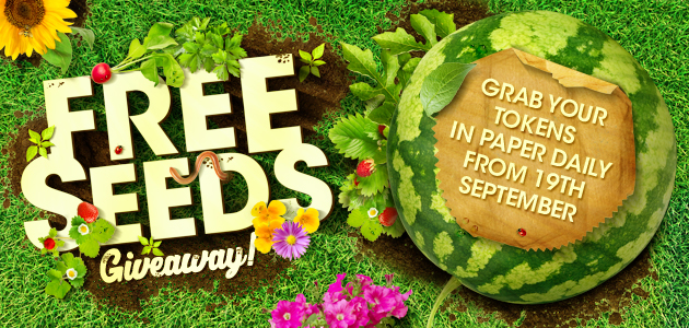 Free Seeds Promotion Free Seeds Promotion