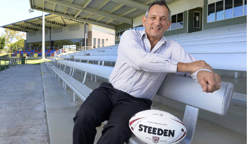 BIG PLANS: Mayoral candidate Gary Duffy wants to build a 20,000 seat stadium but Cr David Morrison says it won’t happen until city secures national team. BIG PLANS: Mayoral candidate Gary Duffy wants to build a 20,000 seat stadium but Cr David Morrison says it won’t happen until city secures national team.