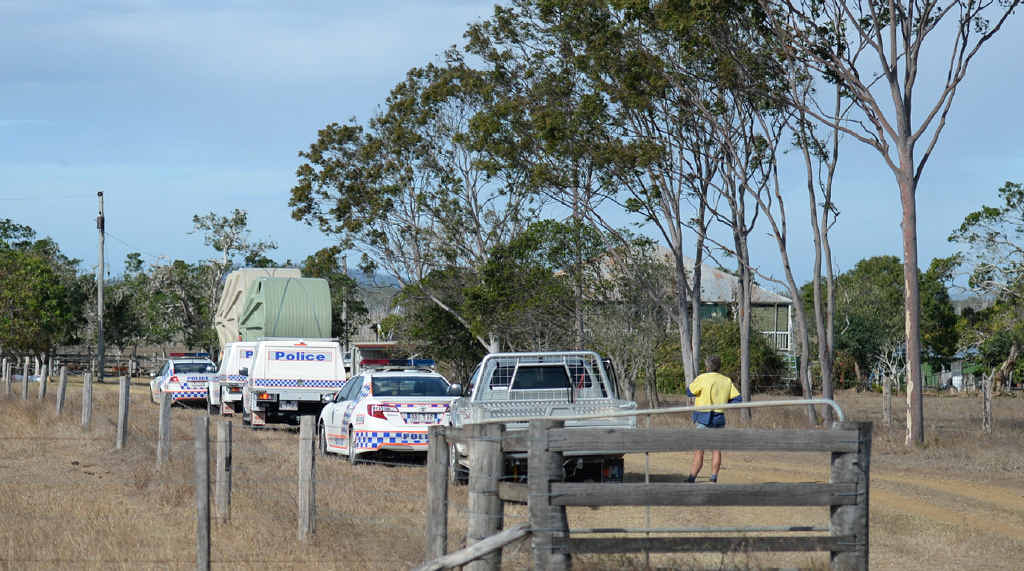TRAGEDY: Police at the scene of a fatal accident on Hanschens Rd, near Milman. TRAGEDY: Police at the scene of a fatal accident on Hanschens Rd, near Milman.