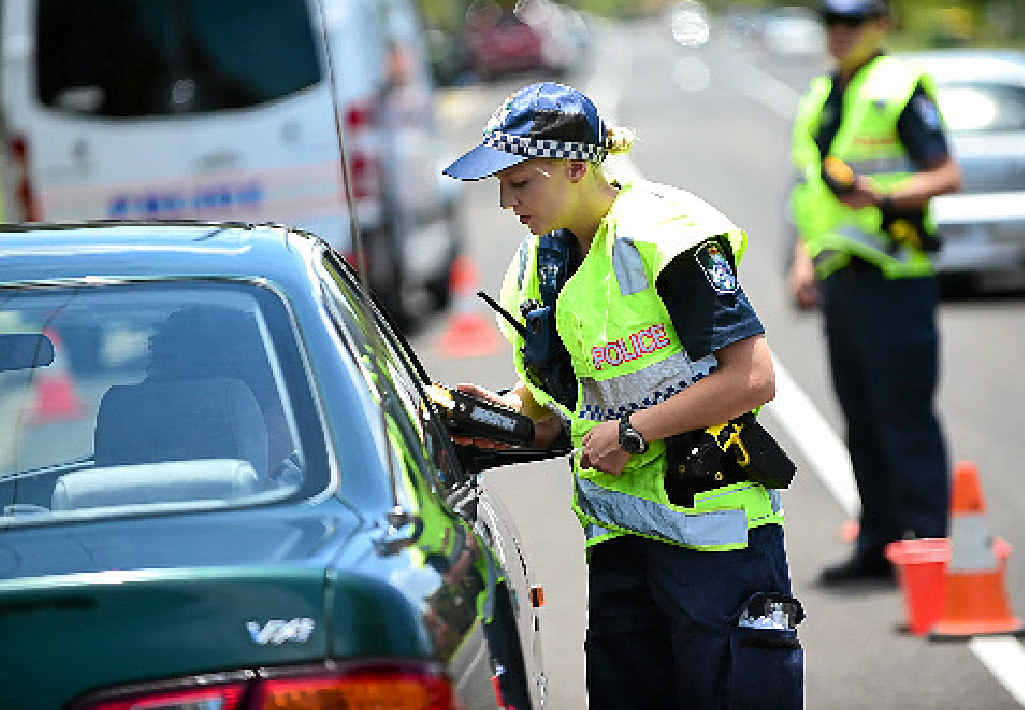 TESTING TIMES: Police test motorists at an RBT. TESTING TIMES: Police test motorists at an RBT.