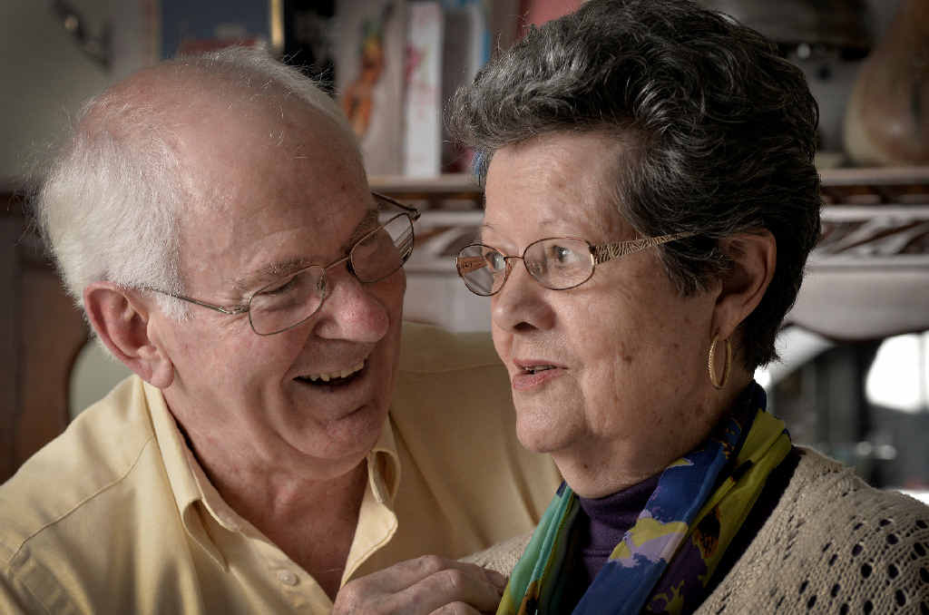 IN SICKNESS AND HEALTH: Carer James McCutcheon, 84, of his wife Beverley, 80, who has Alzheimer’s. IN SICKNESS AND HEALTH: Carer James McCutcheon, 84, of his wife Beverley, 80, who has Alzheimer’s.