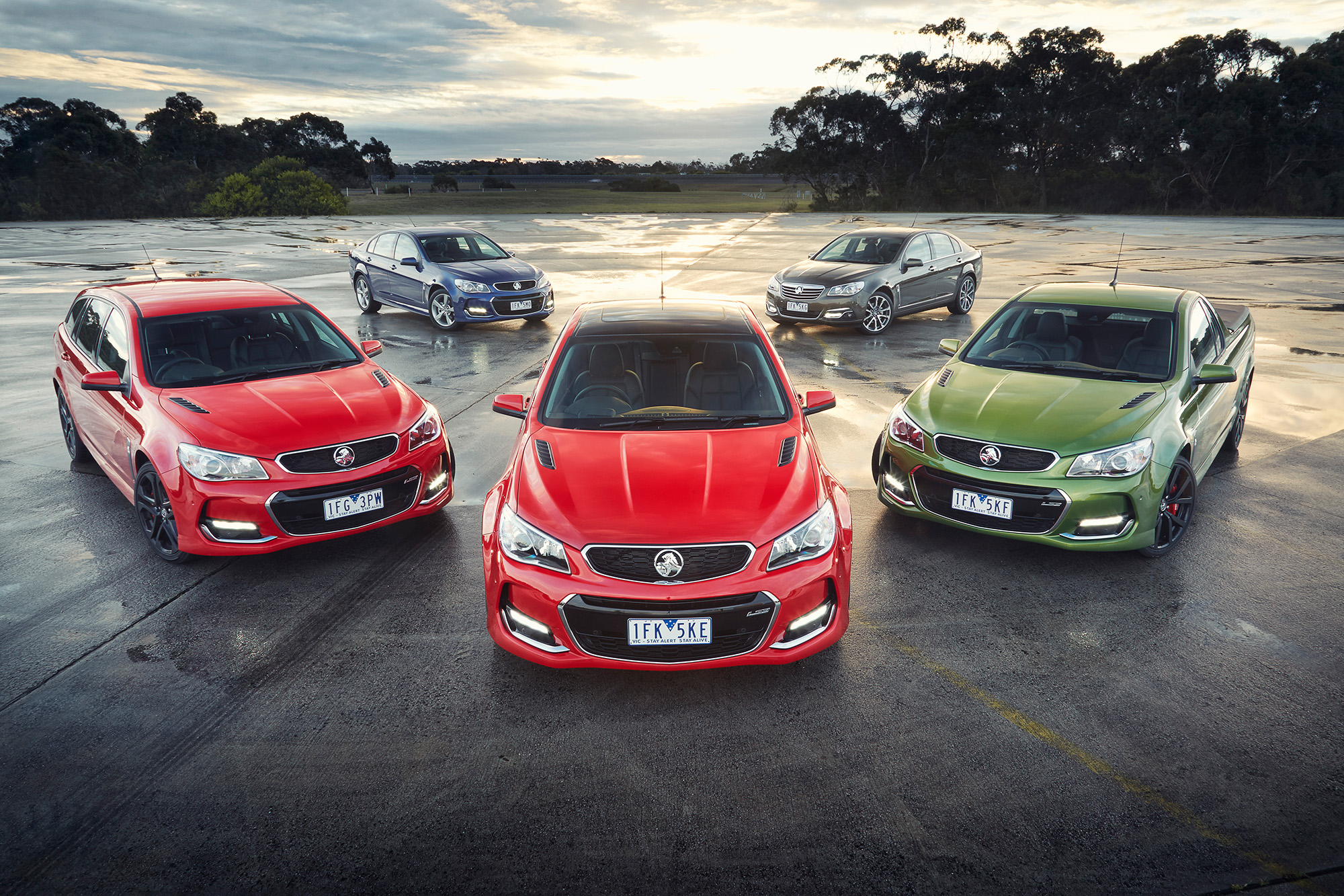 LAST HURRAH: Holden's final Australian developed and built Commodore range, the VFII LAST HURRAH: Holden's final Australian developed and built Commodore range, the VFII