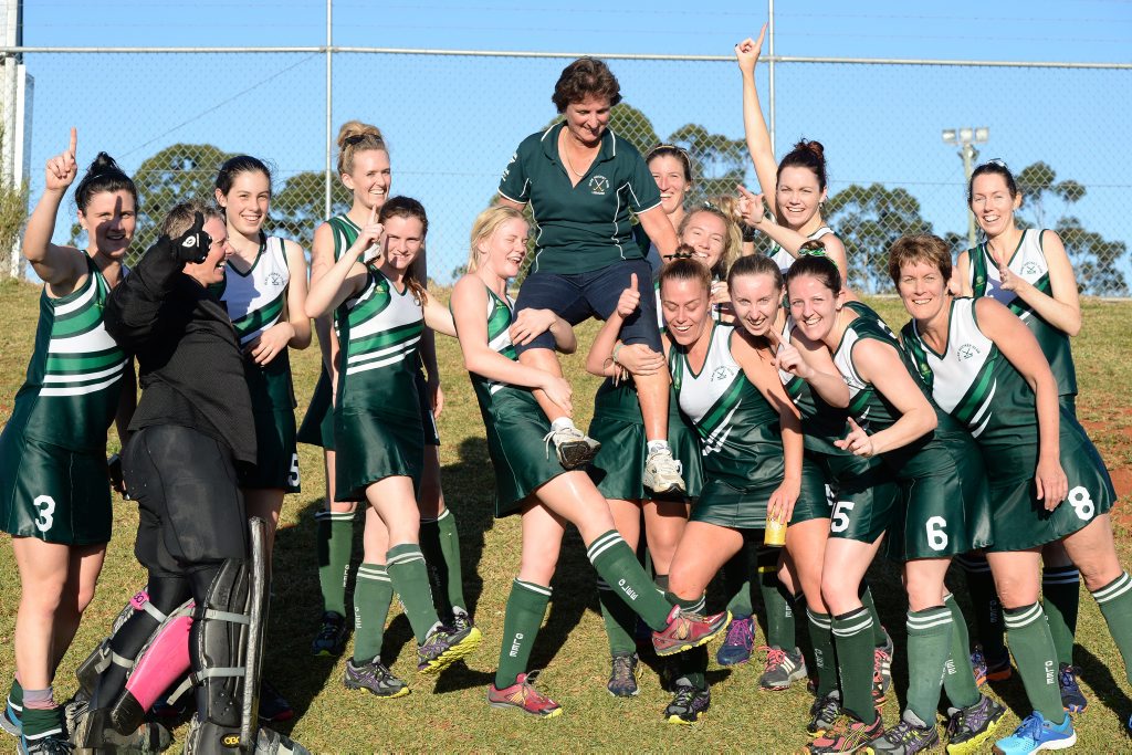 Glee Lismore, winners of the Women Hockey A-grade grand finals at Hepburn Park, Goonellabah.