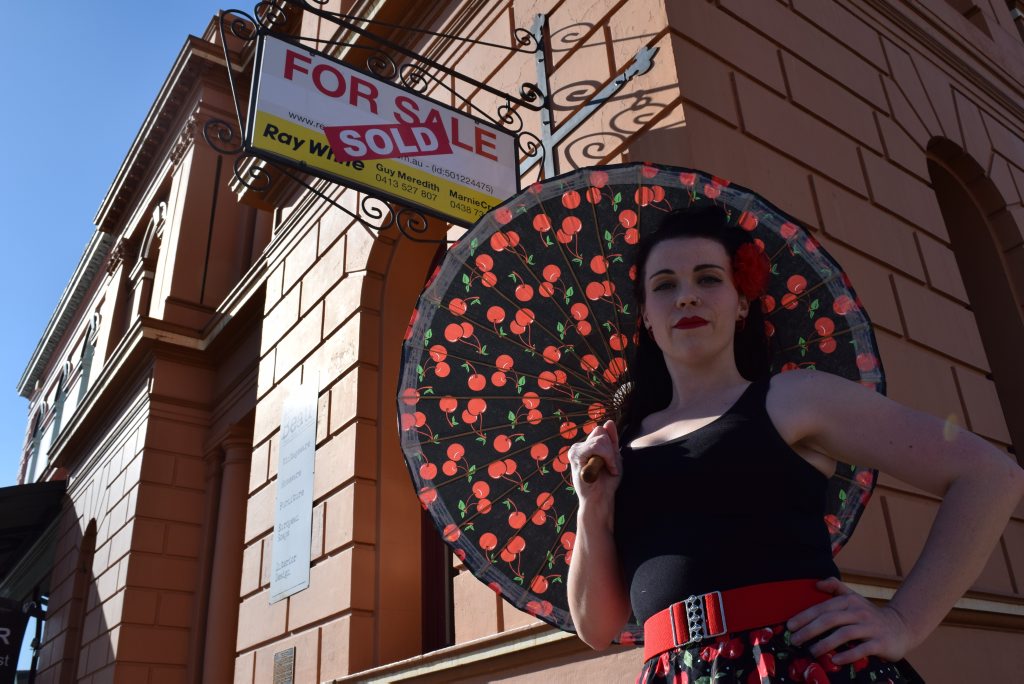 SOLD! Maryborough's Kim Probert is glad to see the Mary Poppins house will survive as a museum after the council bought it for $420,000. SOLD! Maryborough's Kim Probert is glad to see the Mary Poppins house will survive as a museum after the council bought it for $420,000.