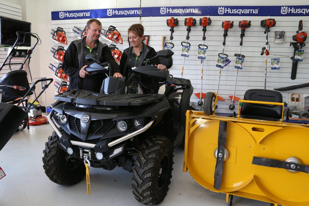 BOOMING BUSINESSES: Jacquie and Brett Irwin put part of their success down to diversification. Photo Tessa Mapstone / South Burnett Times BOOMING BUSINESSES: Jacquie and Brett Irwin put part of their success down to diversification. Photo Tessa Mapstone / South Burnett Times