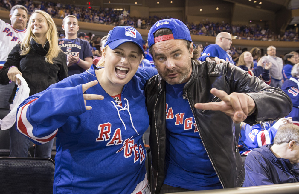 Rebel Wilson and Mickey Gooch Jr. Rebel Wilson and Mickey Gooch Jr.