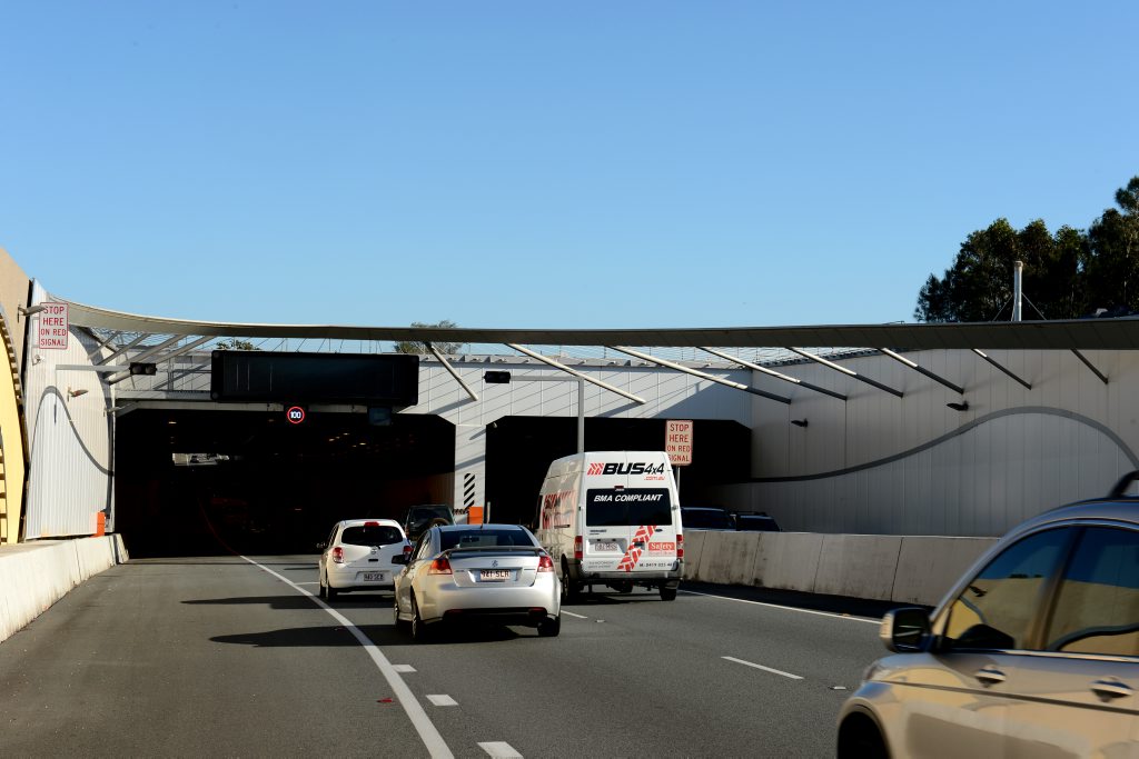 The Tugun bypass tunnel. Heading North Photo: John Gass / Daily News The Tugun bypass tunnel. Heading North Photo: John Gass / Daily News