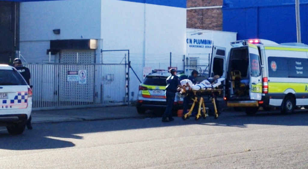 FATAL STABBING: Paramedics and police at the scene of the alleged stabbing at the Ozcare Homeless Hostel in Alma St. INSET: 32-year-old stabbing victim Aaron Flenady died from his injuries in hospital on Tuesday night. FATAL STABBING: Paramedics and police at the scene of the alleged stabbing at the Ozcare Homeless Hostel in Alma St. INSET: 32-year-old stabbing victim Aaron Flenady died from his injuries in hospital on Tuesday night.