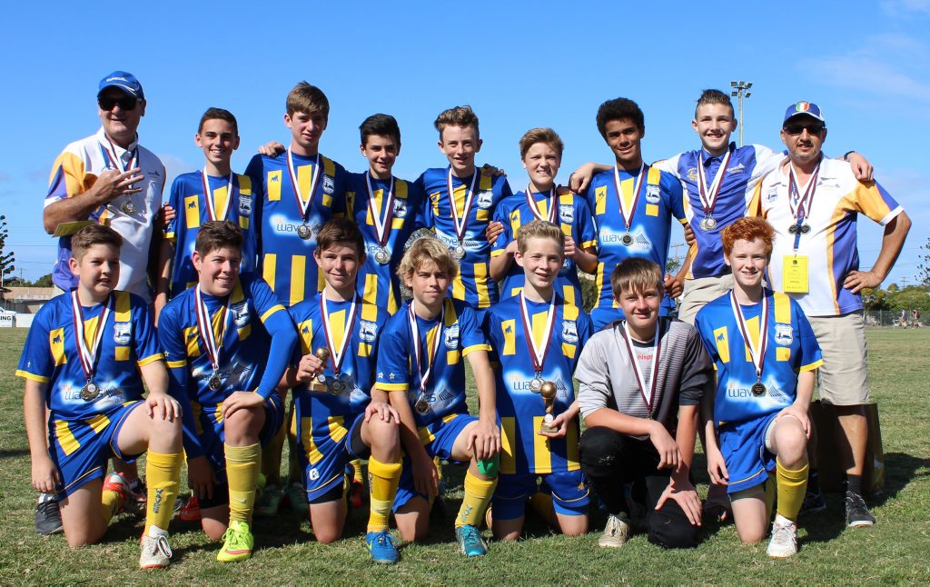 CHAMPIONS: Under-14 premiers, Across The Waves Jets Photo Contributed CHAMPIONS: Under-14 premiers, Across The Waves Jets Photo Contributed