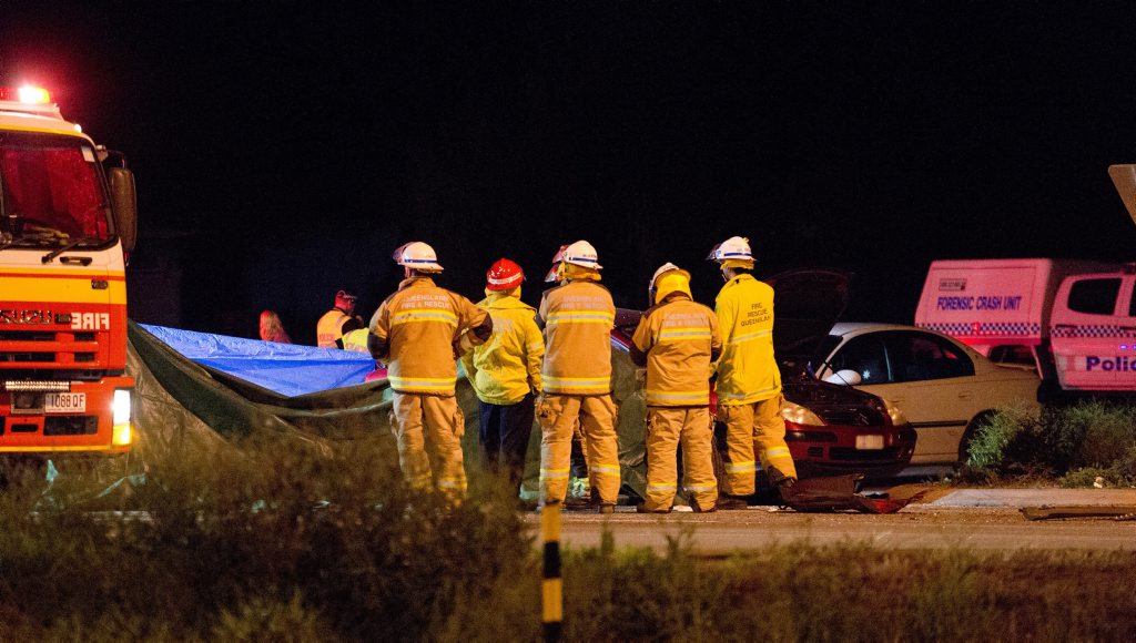HORROR CRASH: Double fatality at Helidon Spa on Warrego Highway. HORROR CRASH: Double fatality at Helidon Spa on Warrego Highway.