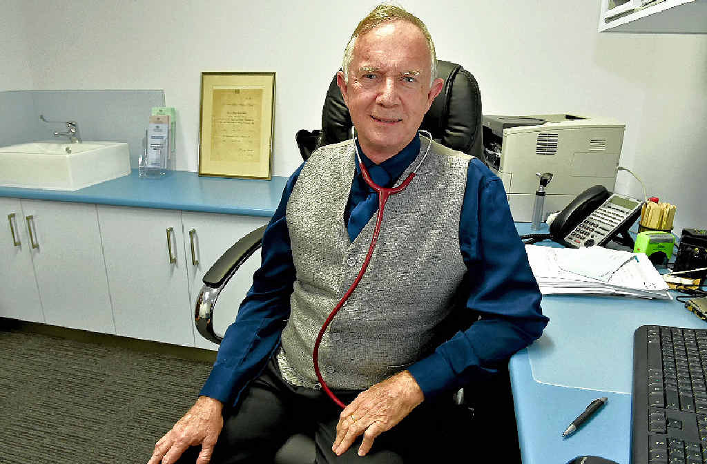 ON FRONTLINE: Dr Wayne Herdy says oxycodone is popular with users of narcotics. ON FRONTLINE: Dr Wayne Herdy says oxycodone is popular with users of narcotics.