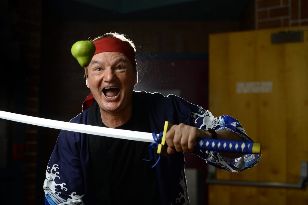 Paul Pisasale is calling on Ipswich locals to embrace the creation of apps like Fruit Ninja. Photo: Rob Williams / The Queensland Times Paul Pisasale is calling on Ipswich locals to embrace the creation of apps like Fruit Ninja. Photo: Rob Williams / The Queensland Times