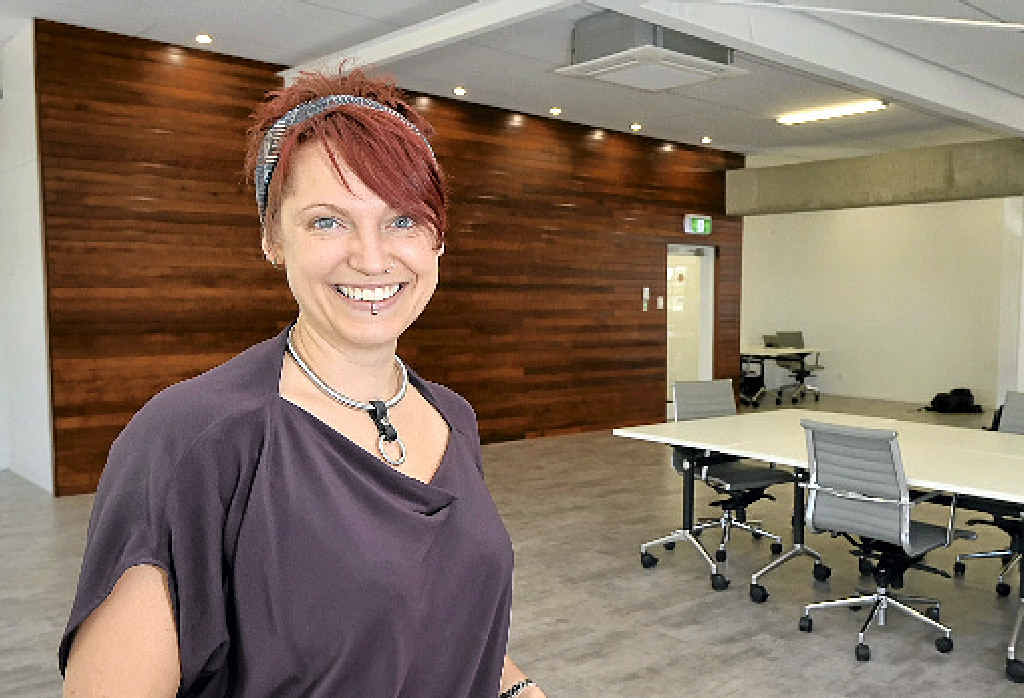 NEW APPROACH: At Maroochydore’s newest co-working space, Michi Tyson will hold a meetup for businesses to learn how to be more NEW APPROACH: At Maroochydore’s newest co-working space, Michi Tyson will hold a meetup for businesses to learn how to be more