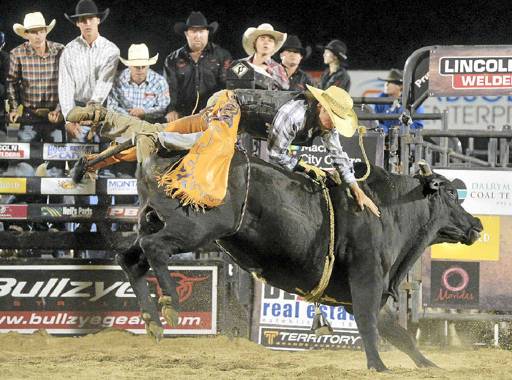 local rider ready for pbr after bad luck bad buck in mackay