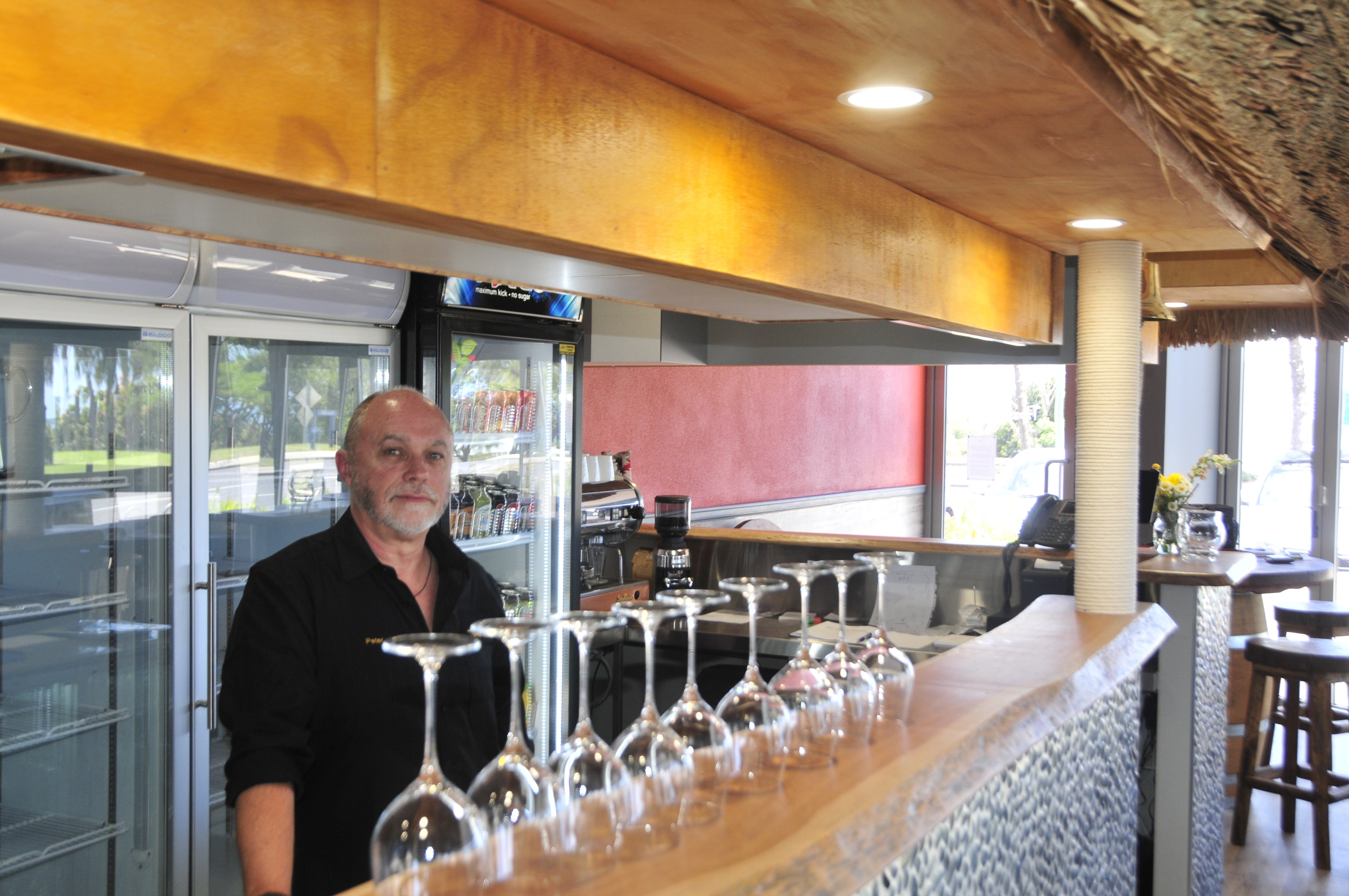 Peter Hagan is the proprietor of Tapas de Vino Latin Fusion Bar and Bistro at Tannum Sands. 