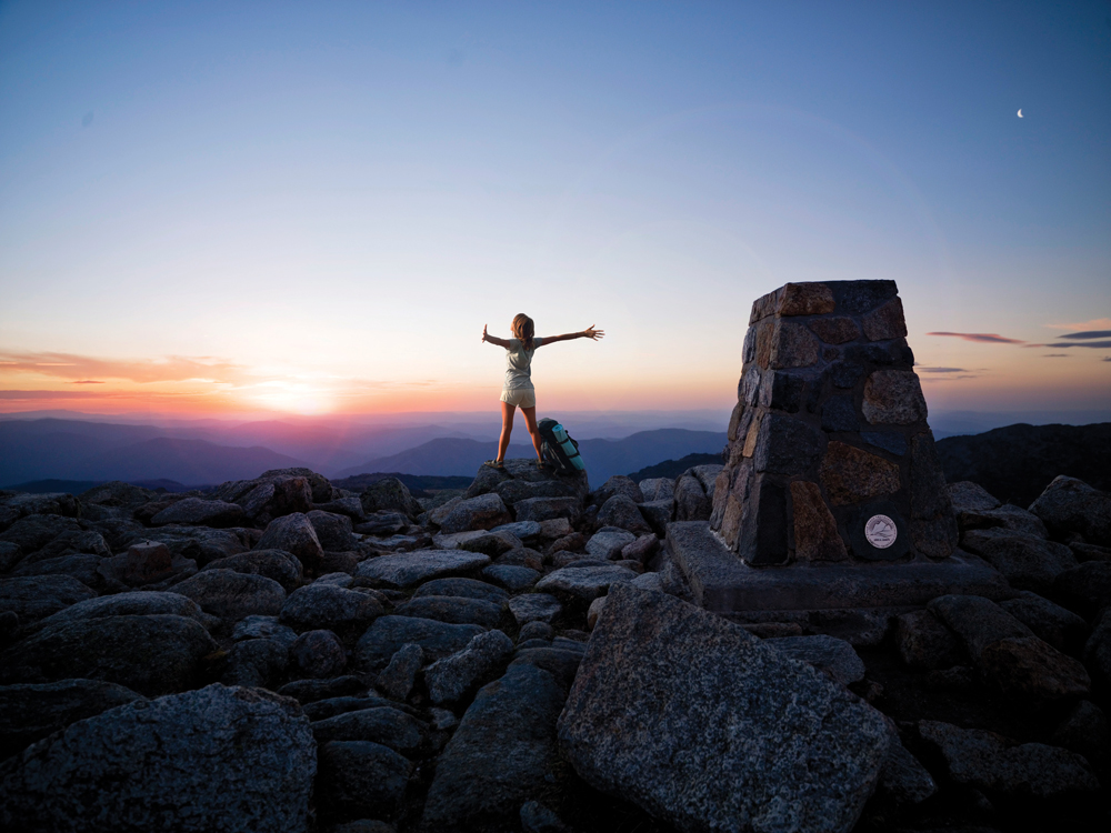 Top of the world: All through the Kosciuszko park you'll find tracks, river crossings and campgrounds to rival anywhere in the country. Top of the world: All through the Kosciuszko park you'll find tracks, river crossings and campgrounds to rival anywhere in the country.