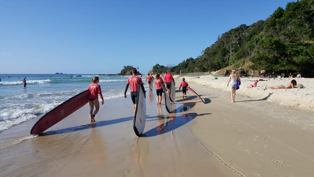 Caught in traffic on Byron Bay beach. Caught in traffic on Byron Bay beach.