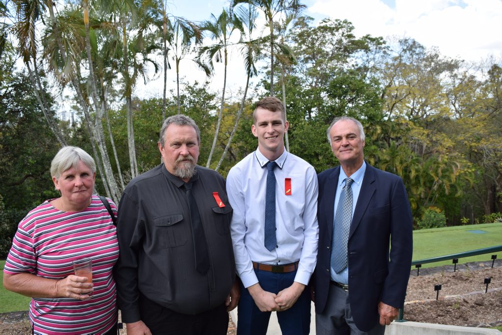 Gary and Ben Dingle (centre) with Mary and Lloyd Williams, who they rescued from floodwaters on Australia Day, 2013 Photo: Geoff Egan / APN Newsdesk Gary and Ben Dingle (centre) with Mary and Lloyd Williams, who they rescued from floodwaters on Australia Day, 2013 Photo: Geoff Egan / APN Newsdesk