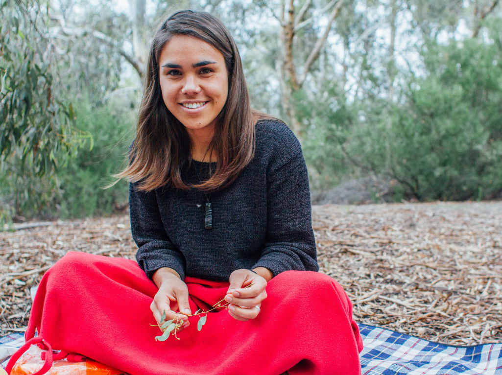 TAKING ACTION: Bundjalung woman Amelia Telford is the Environmentalist of the Year. TAKING ACTION: Bundjalung woman Amelia Telford is the Environmentalist of the Year.